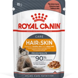 11 ROYAL CANIN HAIR & SKIN WET IN GRAVY 85G