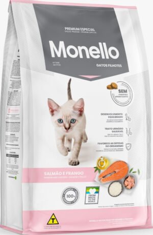 MONELLO KITTEN SALMON & CHICKEN 1KG