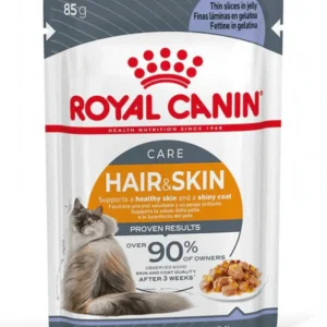 ROYAL CANIN HAIR & SKIN WET IN JELLY 85G