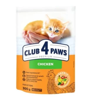 CLUB 4 PAWS KITTEN CHICKEN 300G 2224