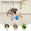 DOG BALL TOY WITH SOUND YB-TRP113-C