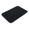 WATER PROOF CAT LITTER MAT BLACK 40x50CM