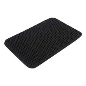 WATER PROOF CAT LITTER MAT BLACK 40x50CM