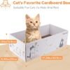 81ByoClTPoL._AC_SX679_ CAT PAPER SCRATCHES 43*21*3.3CM WITH CATNIP