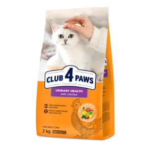 CLUB 4 PAWS ADULT CAT URINARY HEALTH WITH CHICKEN 2KG 2234