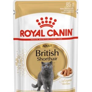 ROYAL CANIN BRITISH SHORT HAIR NARROW IN GRAVY 85G