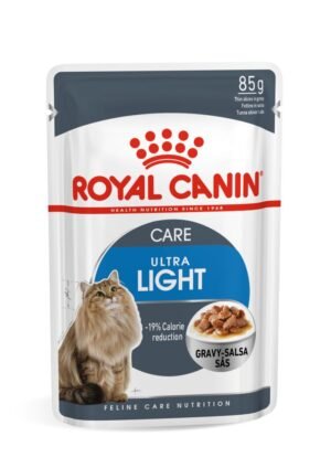 ROYAL CANIN LIGHT WEIGHT ADULT CAT IN GRAVY  85G