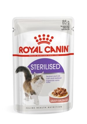 ROYAL CANIN STERILISED ADULT CAT IN GRAVY 85G