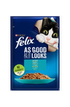 FELIX CAT TUNA IN JELLY POUCH 85G 206502