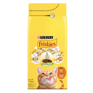 FRISKIES CAT BEEF & CHICKEN & VEGETABLE DRY FOOD 1.7KG 206006