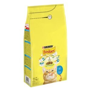 FRISKIES CAT SALMON & VEGETABLE DRY FOOD 1.7KG 206005