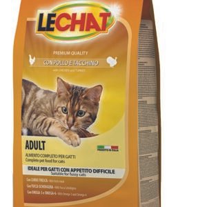 LECHAT ADULT CAT DRY FOOD CHICKEN TURKEY 1.5KG