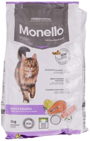 MONELLO STERILIZED CAT TURKEY & SALMON 1KG