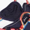 LEASH+HARNESS 1.5CM RAINBOW COLOR JC-044M
