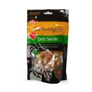 TAIL SWINGERS CHEW STICKS WITH CHICKEN FOR SMALL DOG 100G