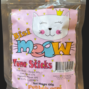 MEOW CAT TREATS - MINI TUNA STICK 100G