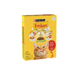 FRISKEIS CAT BEEF, CHICKEN & VEGETABLE 300G 206000