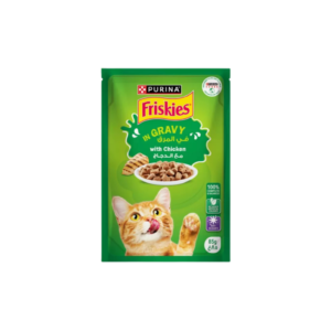 Untitled design - 2026-04-24T110408.469 FRISKEIS CAT CHICKEN IN GRAVY POUCH 85G 206016