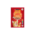 FRISKEIS CAT TURKEY IN GRAVY POUCH 85G 206012