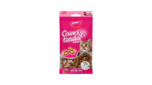 GNAWLERS CAT TREAT CRUNCHY & TENDER SALMON 65G