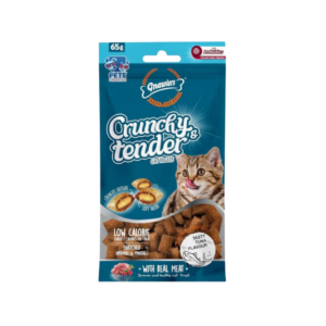 GNAWLERS CAT TREAT CRUNCHY & TENDER TUNA 65G
