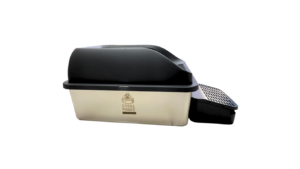 CAT LITTER BOX MEDIUM WITH COVER ASSORTED