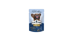 Untitled design - 2026-05-15T124834.633 CLUB 4 PAWS SLICES WITH JUICY BEEF & VEGGIES IN GRAVY 85G 3482