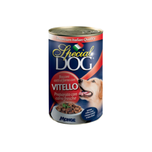 SPCIAL DOG CHUNKS WITH VEAL VITELOO 400G