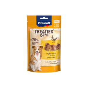 VITAKRAFT DOG TREATIES BITS CHICKEN 120G 200729
