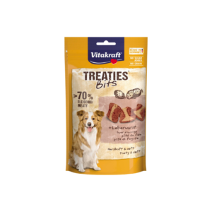 VITAKRAFT DOG TREATIES BITS LIVER SAUSAGE 120G 200728