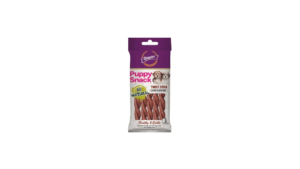 GNAWLERS PUPPY SNACK TWIST STICK LAMB FLAVOUR 5PCS
