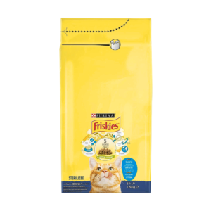 Untitled design (3) FRISKIES STERILISED CAT SALMON, TUNA & VEG DRY FOOD 1.5KG 206009