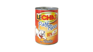 LECHAT CAT WET PATE RICCO VEAL VITELLO 400G
