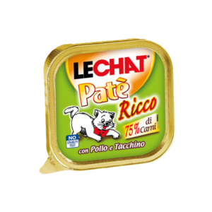 LECHAT PATE CHICKEN TURKEY 100G