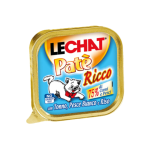LECHAT PATE TUNA OCEAN FISH & RICE 100G