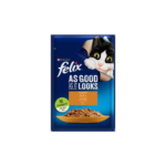 FELIX CAT CHICKEN IN JELLY POUCH 85G 206500