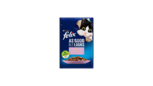 Untitled design (97) FELIX CAT TROUT & GRN BEANS IN JELLY POUCH 85G 206203