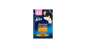 FELIX KITTEN CHICKEN IN JELLY POUCH 85G 206504
