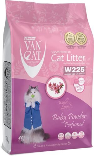 VANCAT CAT LITTER BABY POWDER 10KG