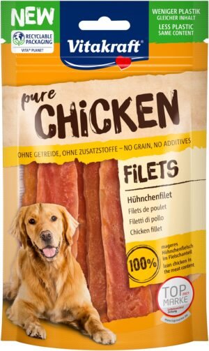 VITAKRAFT DOG CHICKEN FILLETS 80G VITAKRAFT DOG CHICKEN FILLETS 80G 200876