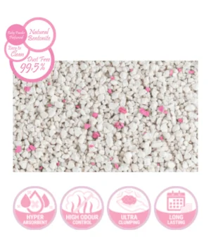 VANCAT CAT LITTER BABY POWDER 10KG