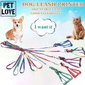 LEASH+HARNESS 1.0CM WANJIACHONG BARE FACE