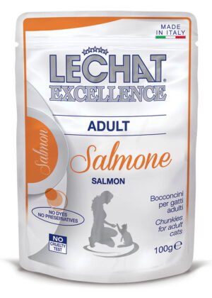 LECHAT EXCELLENCE POUCHE SALMON 100G