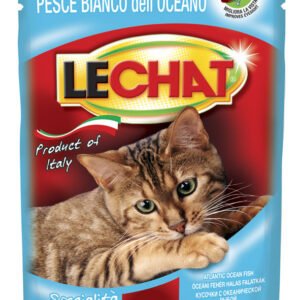 LECHAT POUCHE BIANCO OCEAN FISH 100G