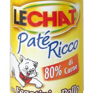 LECHAT CAT WET PATE RICCO CHICKEN LIVER FEGATINI 400G