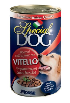 SPCIAL DOG CHUNKS WITH VEAL VITELOO 400G