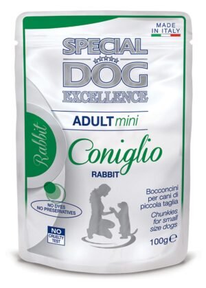 SPECIAL DOG EXCELLENCE POUCHE MINI ADULT RABBIT 100G