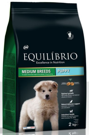 EQUILIBRIO MEDIUM BREEDS PUPPY 2KG