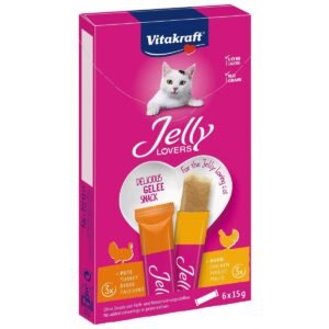 VITAKRAFT JELLY LOVERS CHICKEN & TURKEY 15Gx6PCS