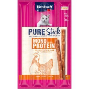 VITAKRAFT CAT PURE STICK CHICKEN 5Gx4PCS
